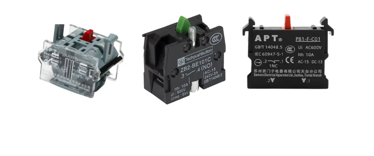 Push Button Contact Blocks