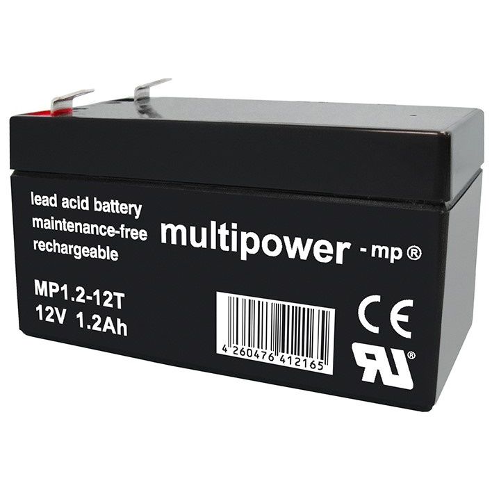 Green Cell AGM-batteri – 12V 1,3Ah, förseglat blybatteri