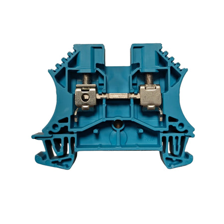Allen-Bradley 1492-J6-B Feed-Through Terminal Block, 6mm², 50A, 600V, Blue
