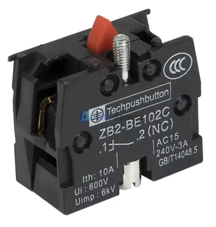 1 NC Contact Block 240V/3A ZB2BE102C