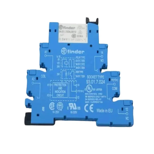 FINDER reläuttag 93.01.7.024 250VAC