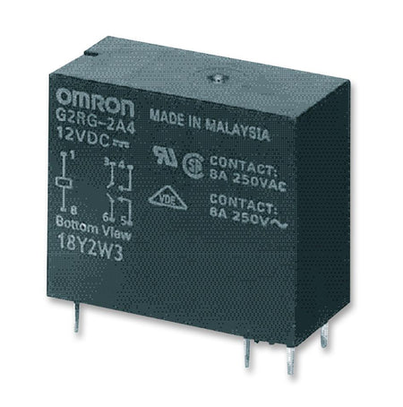 Omron Relay 12V DC DPST 8A PCB Mount G2RG-2A4_DC12