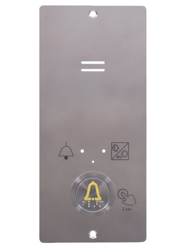 2N® Lift1 Cabin unit - Flush mount - with button 919618BE