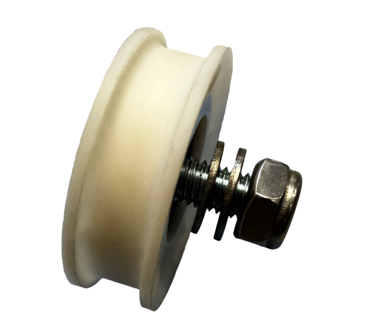 Schindler Varidor10/QKS11 Hanger Roller 54/48x17 with axe and bush top down