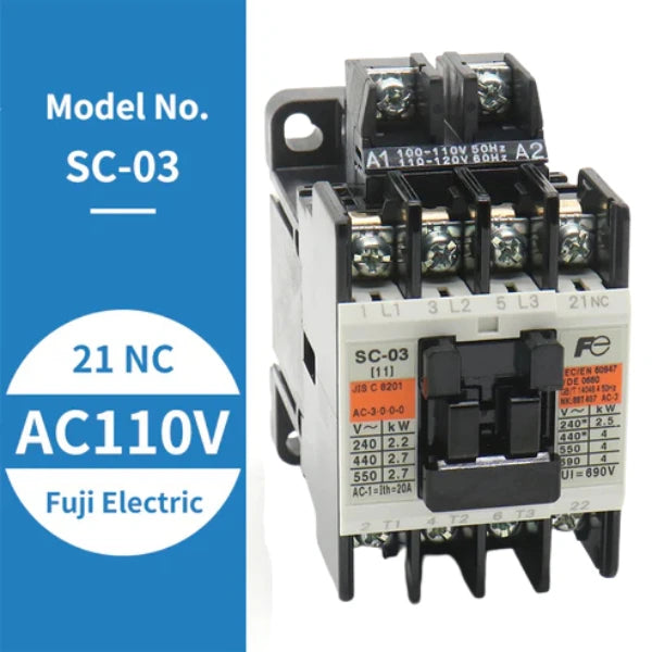 FUJI SC-05 AC110V 21NC/13NO contactor