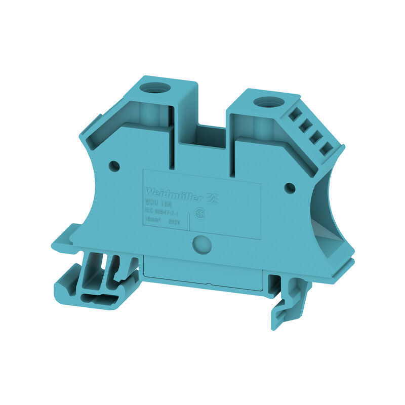 Weidmüller WDU 16N BL Feed-Through Terminal Block 16mm² 76A 690V