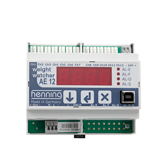 Henning Lastsensor 12-kanalig USB/Relä AE12