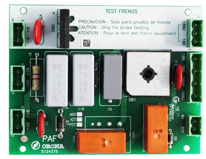 Orona Board PCB Brake Power Supply PAF M33 NO SOB Arca II 054172600A X26