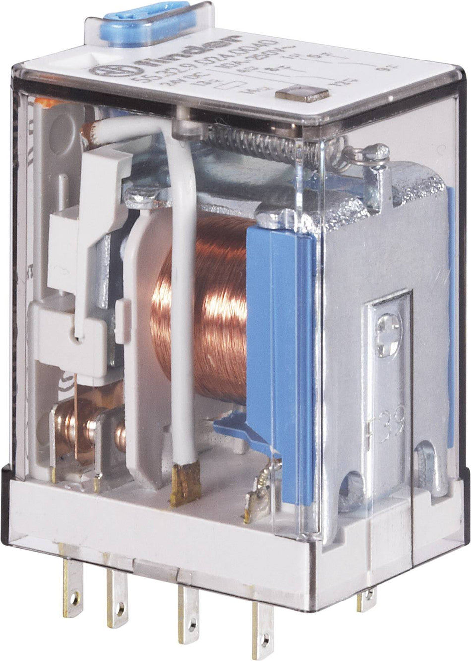 Finder 55.34.9.024.0040 4PDT Insticksrelä 24 VDC