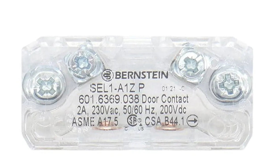 BERNSTEIN SEL1-A1Z P Lock contact + bridge 601.6369.038