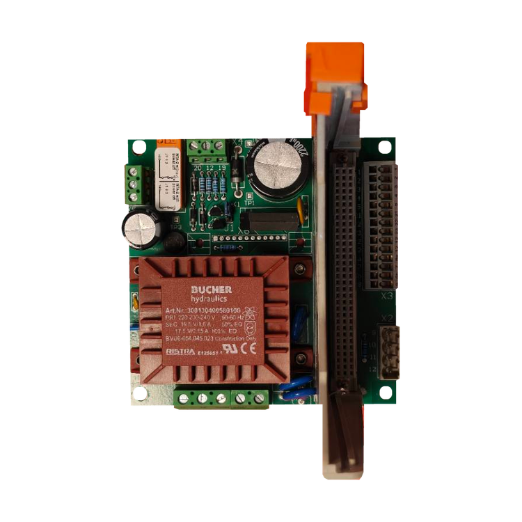 Beringer/Bucher NTA-2 230 V power supply - board top view