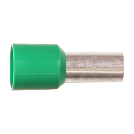 Elpress A16-12ET pre-insulated end terminal, 16 mm², on white background.