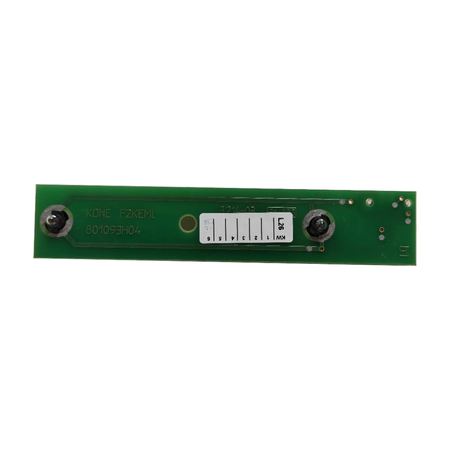Kone 801093H04 F2KEML emergency light PCB front view