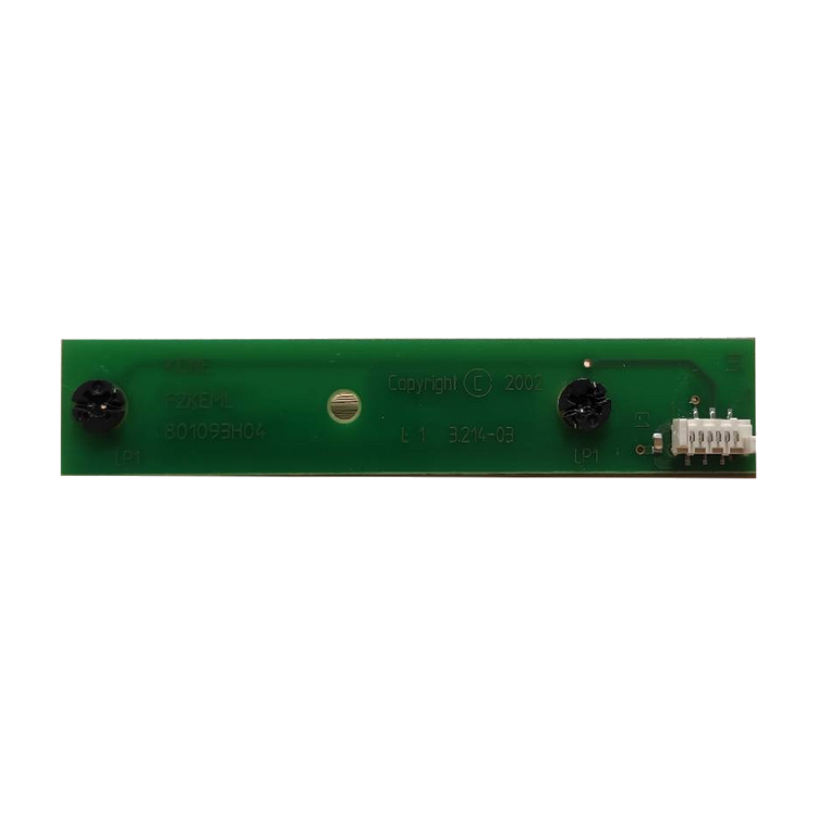 Kone 801093H04 F2KEML emergency light PCB rear connector-side view