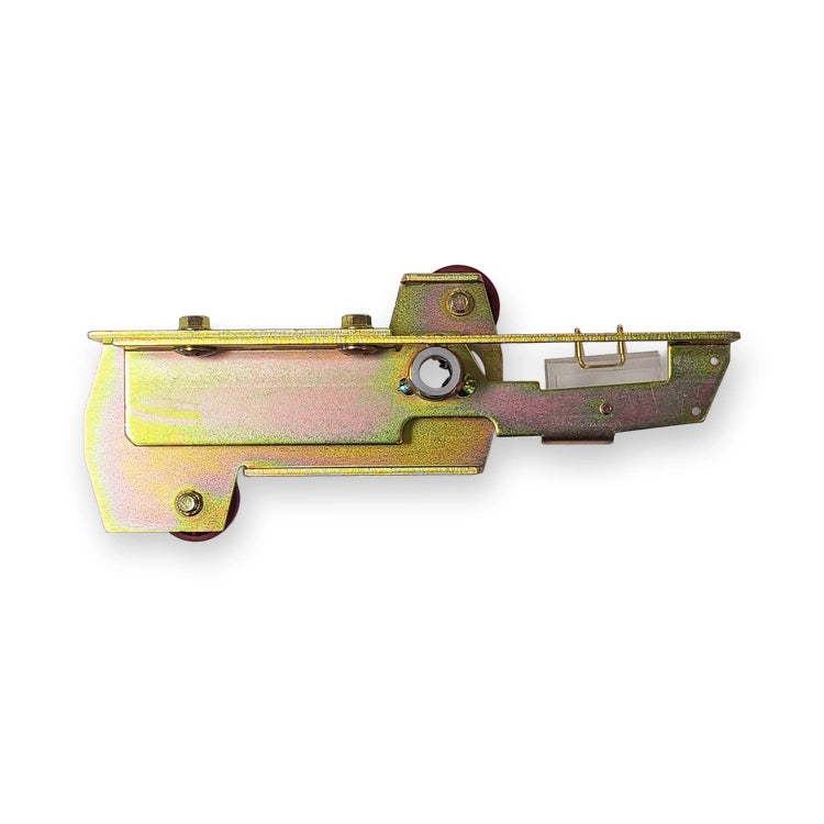 Orona OR96 door lock, left hand, reverse side, on white background.