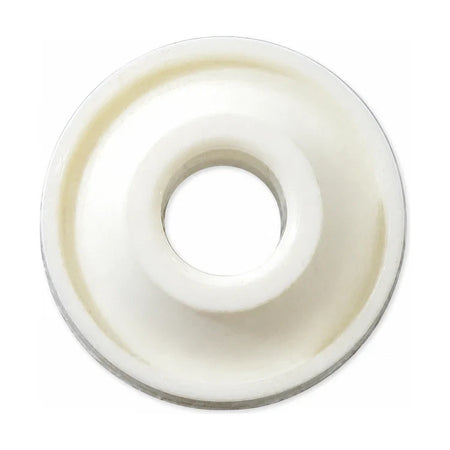 Schindler-compatible QKS8–QKS11 lock/coupler roller, 25 × 14 mm with 8 mm bore, SKU 839306, shown from the front.