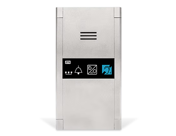 Jednostka kabinowa 2N® Lift1 - Kompaktowa - montaż natynkowy - bez przycisku 19645WBE