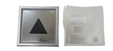 Thyssen 1 Push button Step Classic red LED arrow A4N10131/A4J10132 OEM