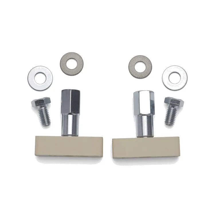 Fermator Lower Door Guide Shoes 50mm, Pair with Bolts OEM