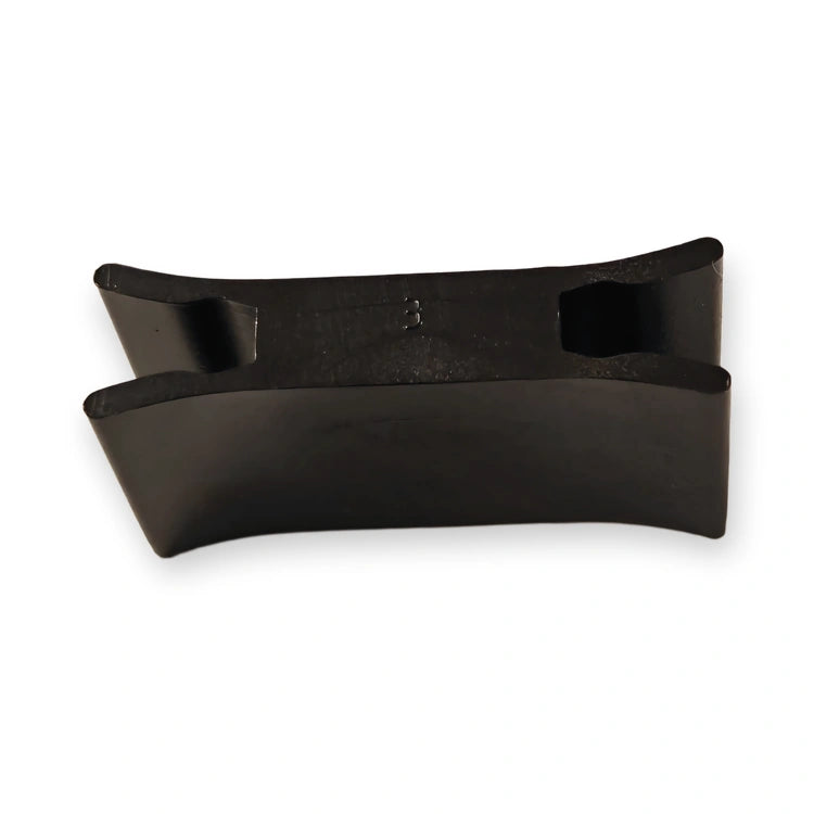Fermator PLUS door guide slider insert for AGH-42P and AGH-48P, underside showing mould mark, on white background.