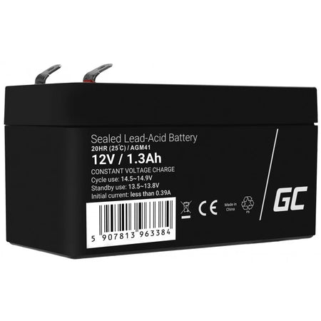 Green Cell AGM Battery 12V 1.3Ah