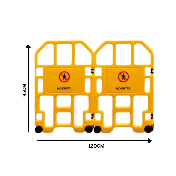 Shielding Folding lift maintenance 2 sections