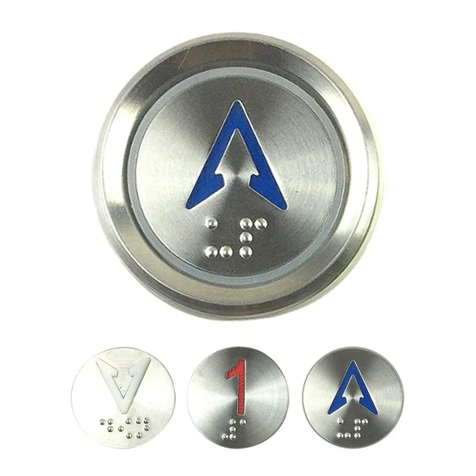 Bouton BST A4J13389 Universel (4) bleu Konvex