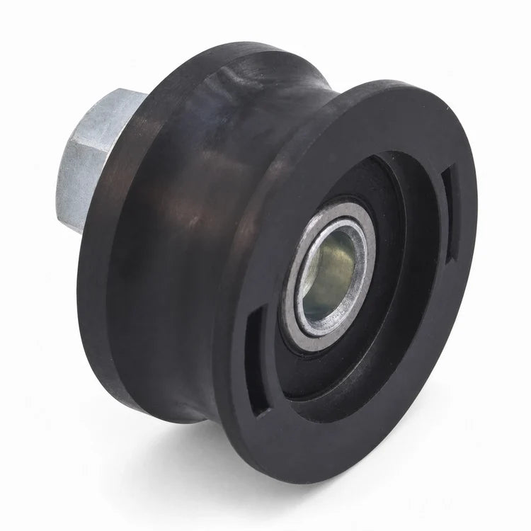 Sematic eccentric roller 36/30 mm with M8 × 18 mm hardware, SKU BL-C144AAOP, shown from the reverse side.