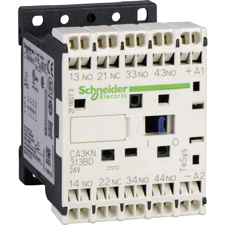 Schneider Electric CA3KN313BD 4-polig kontaktor 24VDC