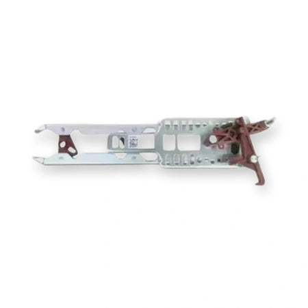 Fermator Standard Coupler Right, 40/10 & 50/11 OEM (CSK-VF00CD000), side view of metal bracket with red plastic components and cutouts, on white background.