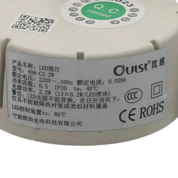 OULST LED 408-C 2,2W Korgbelysning passar OTIS Thyssen