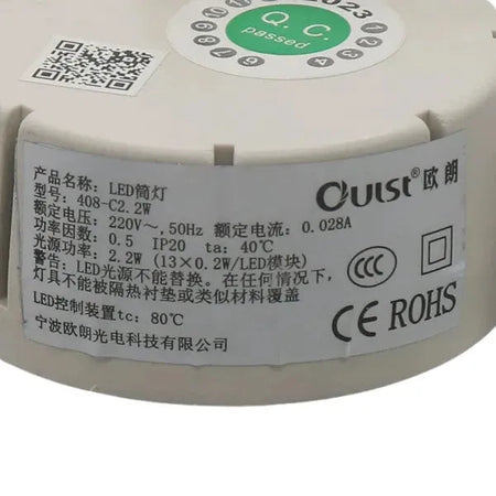 OULST LED 408-C 2,2W Korgbelysning passar OTIS Thyssen