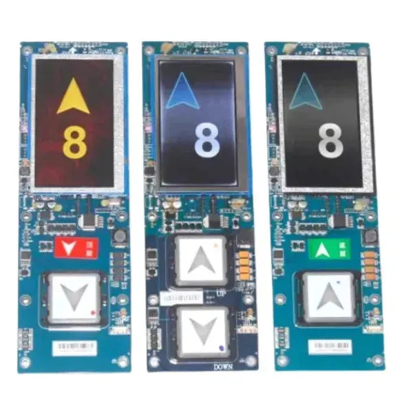 XIZI-OTIS HBP12TFT430DT-MT LCD LOP-panel LM2GD004 Bottenvåning