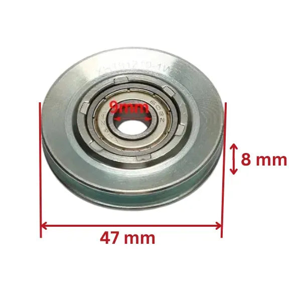 Thyssen K400 Hanger Roller 47x8x9mm