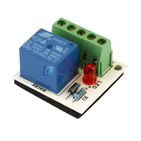 DBR100 Access Control Relay 12VDC NO NC COM LED Indicator