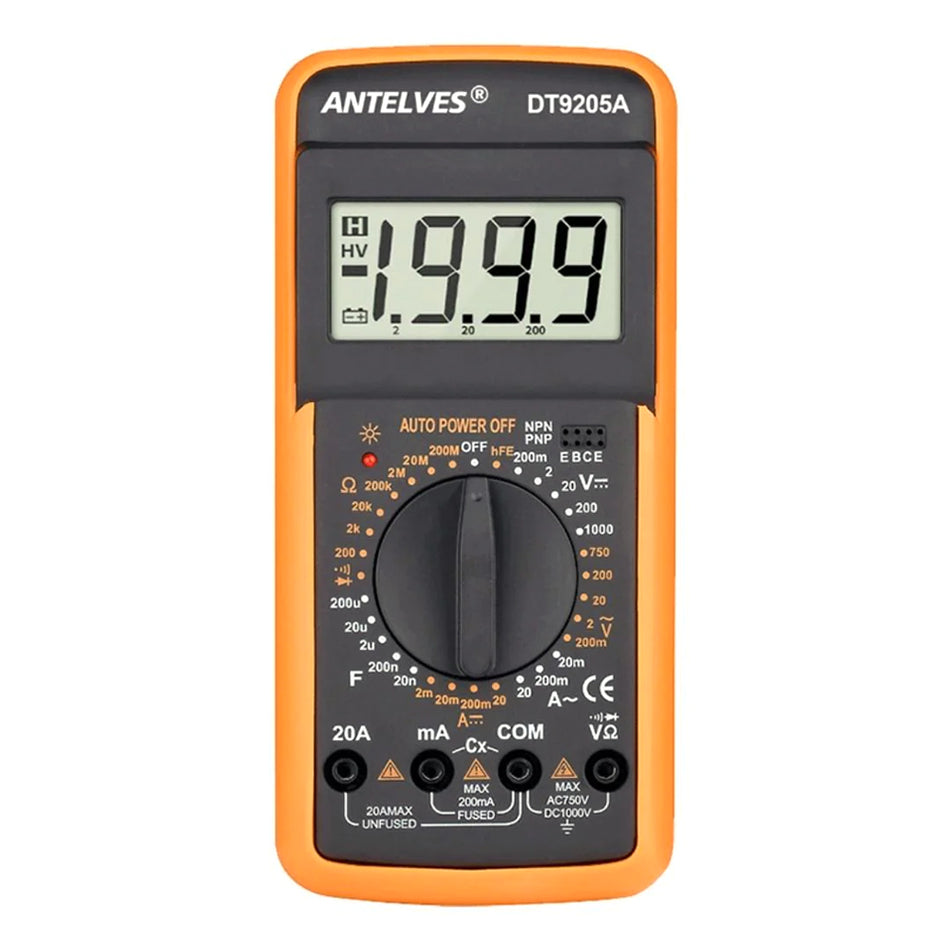 ANTELVES DT9205A Digital Multimeter AC/DC Voltage Current Tester