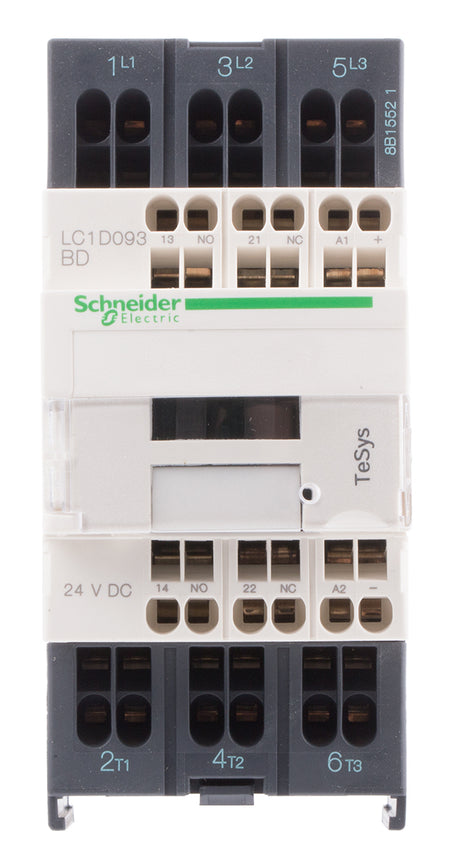 Schneider Contactor 24V DC 9A 3-Pole TeSys D LC1D093BD