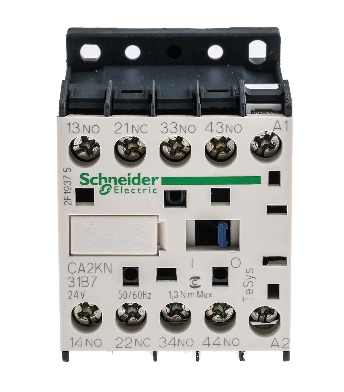 Schneider Contactor 10A 690V AC 3NO+1NC DIN Rail TeSys K CA2KN31B7