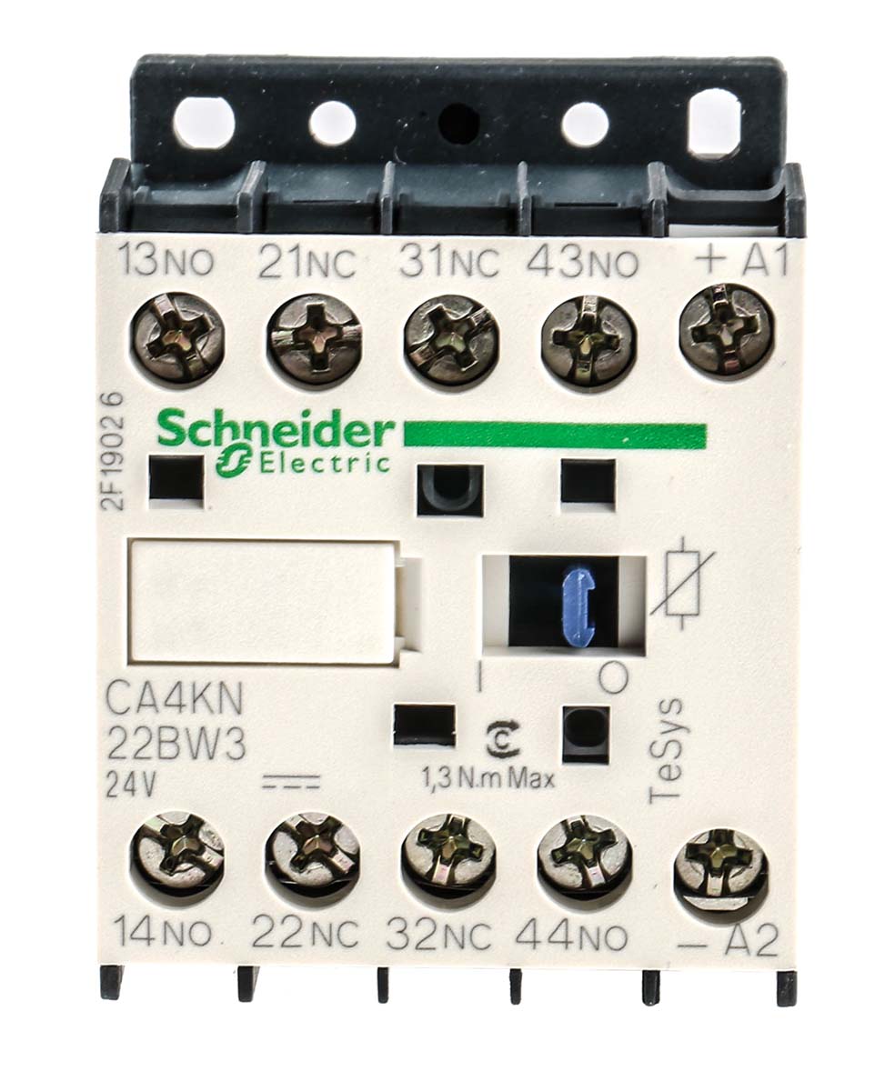 Schneider Contactor 10A 2NO+2NC 690V AC TeSys K CA4KN22BW3