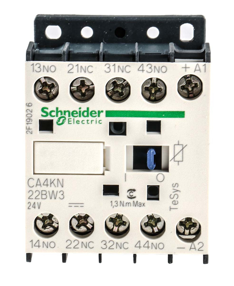 Schneider Contactor 10A 2NO+2NC 690V AC TeSys K CA4KN22BW3