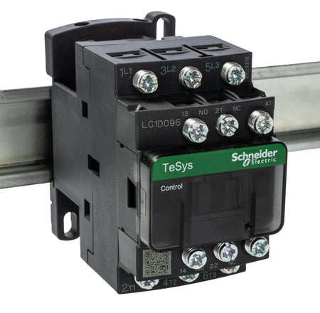 Schneider Contactor 3P 25A 220V AC TeSys D LC1D096M7