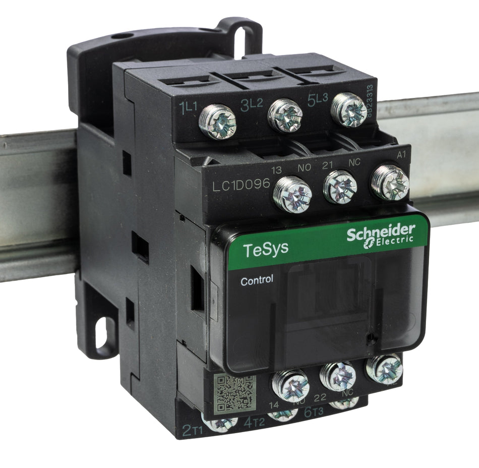 Schneider-kontaktor 3P 25A 220V AC TeSys D LC1D096M7