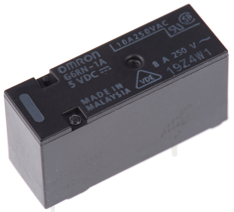 Omron Relay 5V DC 8A SPST PCB Mount G6RN-1A_5DC