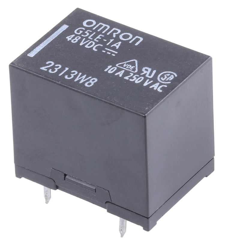 Omron Relay 48V DC SPST 10A PCB Mount G5LE-1A_DC48