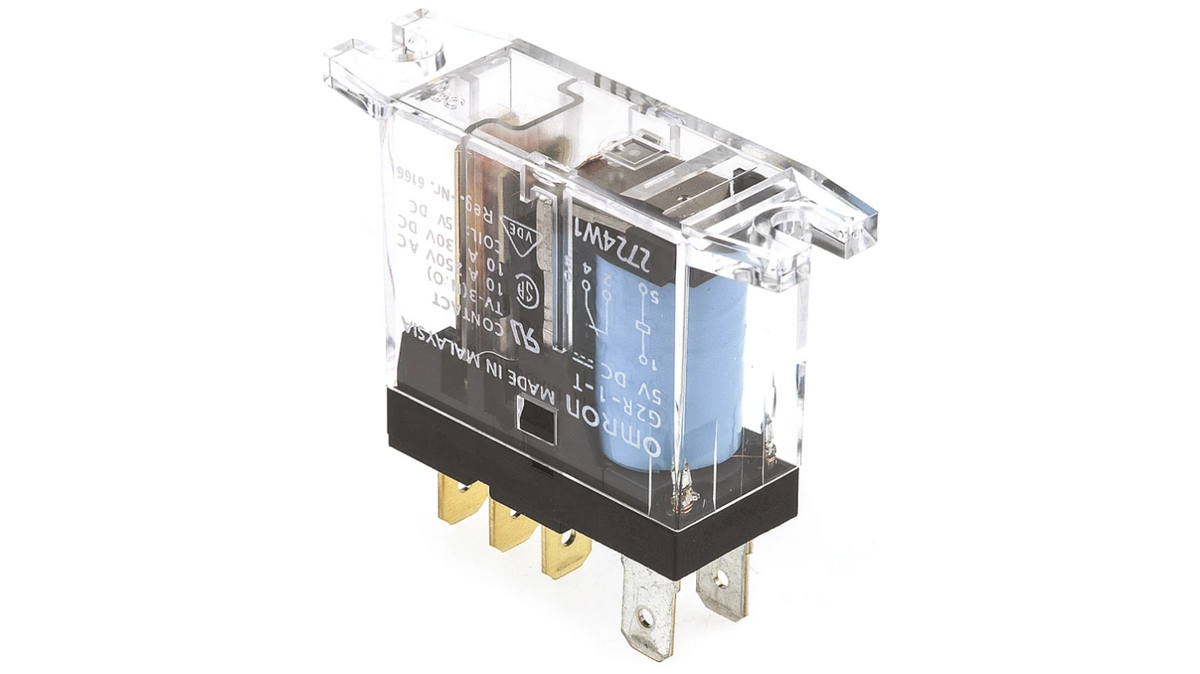 Omron Relay SPST-NO 10A 5VDC Chassis Mount G2R-1A-T-DC5