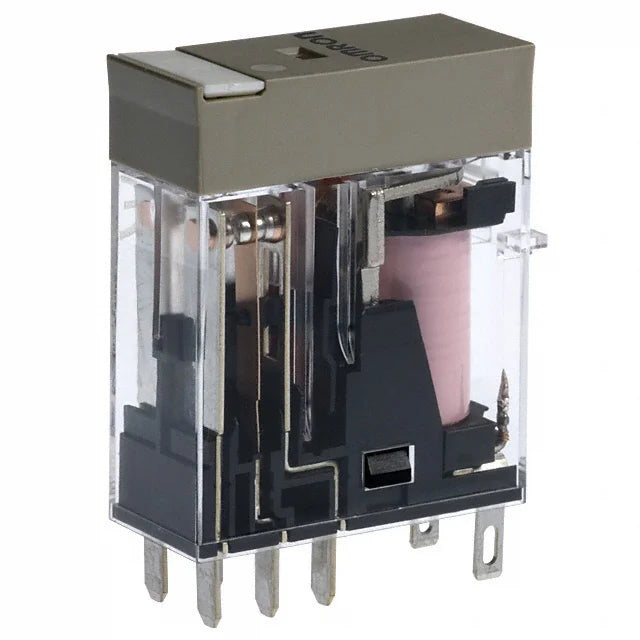 Omron Relay DPDT 24V AC Plug-In 5A G2R-2-SN AC24(S)