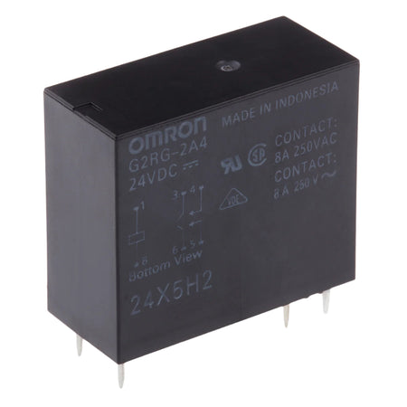 Omron Relay DPDT 12V DC 5A Plug-In G2RG-2A4 DC24