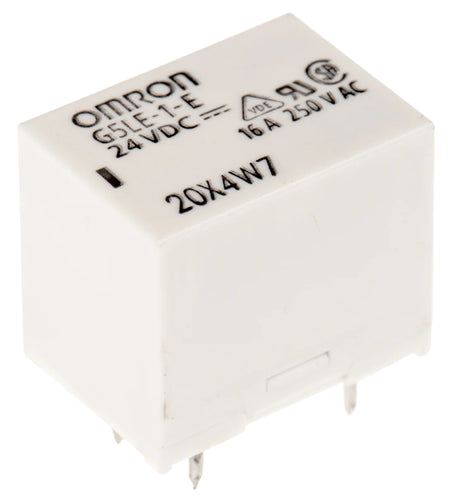 Omron Relay 24V DC Coil 8A SPDT PCB Mount G5LE-1-E DC24