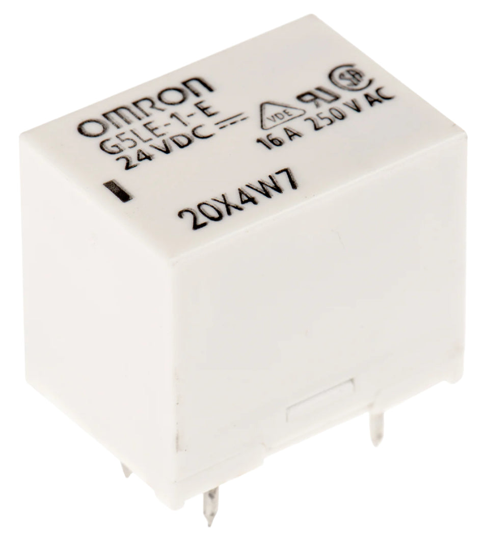 Omron Relay 24V DC Coil 8A SPDT PCB Mount G5LE-1-E DC24