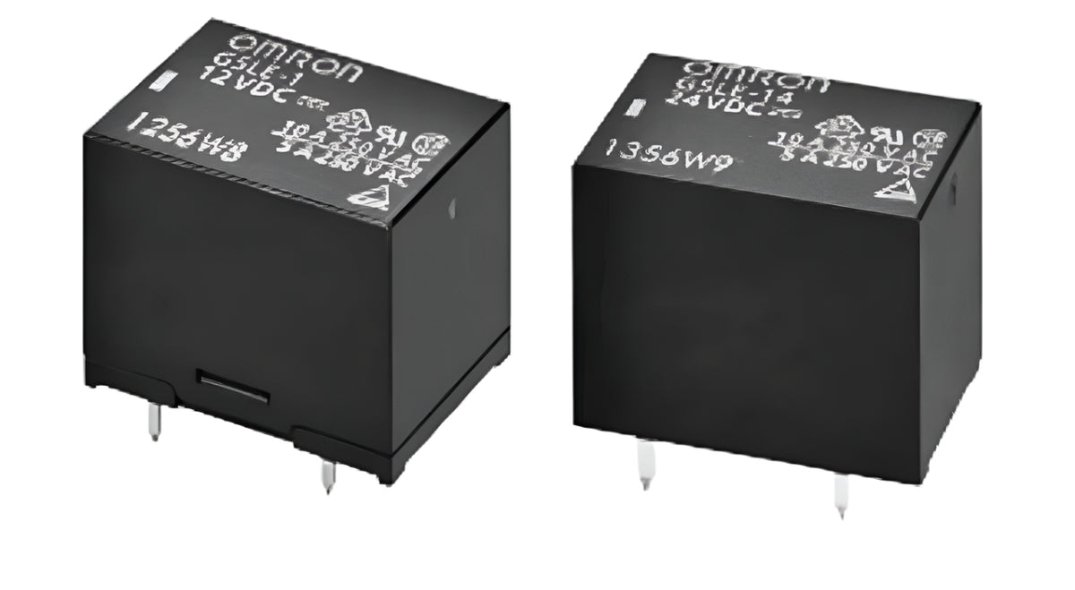 Omron Relay 4PDT 24V DC Coil 5A Plug-In G5LE-14 DC48